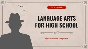 Языковые искусства в средней школе — 9 класс: тайна и саспенс