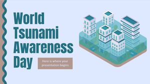 Welttag der Tsunami-Aufklärung