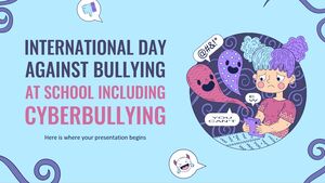 Internationaler Tag gegen Mobbing in der Schule, einschließlich Cybermobbing
