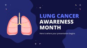 Mese della sensibilizzazione sul cancro al polmone
