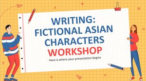 Atelier d’écriture de personnages fictifs asiatiques