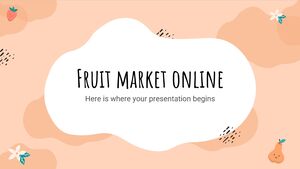 Marché aux fruits en ligne