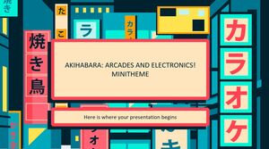 아키하바라: 아케이드와 전자제품! 미니테마