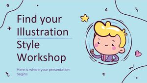 Encontre seu workshop de estilo de ilustração