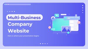 Site-ul companiei multi-business