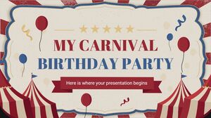 Petrecerea mea de aniversare de carnaval