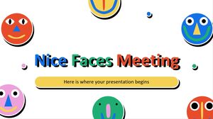 Treffen mit netten Gesichtern