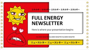 Vollständiger Energie-Newsletter
