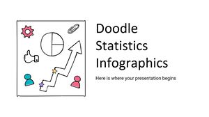Doodle statystyki infografiki