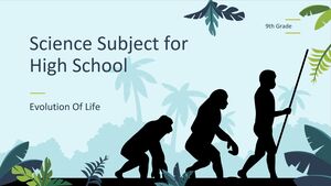 高中科学科目 - 九年级：生命的进化