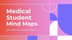 Cartes mentales des étudiants en médecine