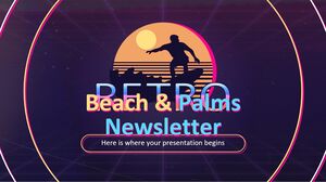 Buletin informativ Retro Beach & Palms