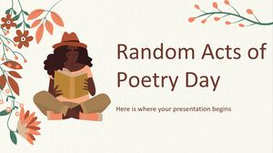 Random Acts of Poetry Day