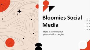 Bloomies 소셜 미디어