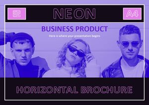 Broszura dotycząca produktów biznesowych Neon