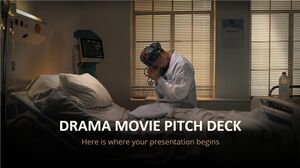 Drama Movie Pitch Deck
