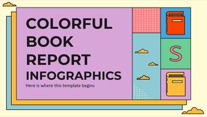 Renkli Kitap Raporu İnfografikleri
