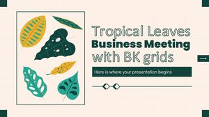 Geschäftstreffen für tropische Pflanzen mit BK Grids