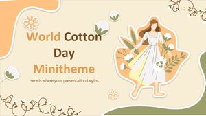 世界綿の日のミニテーマ