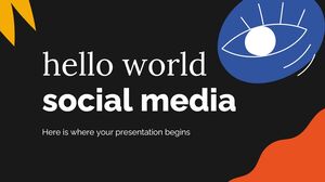Hello World Social Media