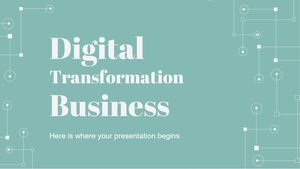 Digital Transformation Business Plan