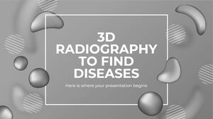 Hastalıkları Bulmak İçin 3D Radyografi
