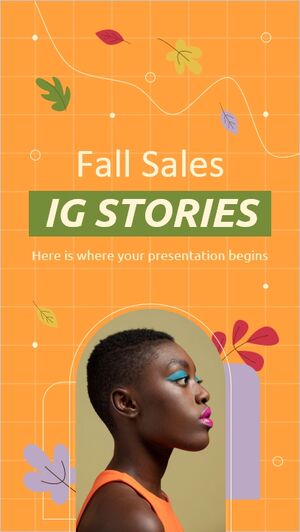 Soldes d'automne IG Stories