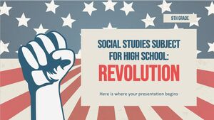 Asignatura de Estudios Sociales para Secundaria - 9no Grado: Revolución