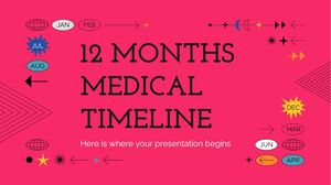 12 Months Medical Timeline