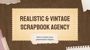 Realistic & Vintage Scrapbook Agency