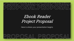 電子ブックリーダープロジェクトの提案書