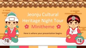 Jeonju Cultural Heritage Night Tour Minitheme