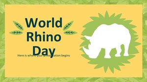 Minitema do Dia Mundial do Rinoceronte