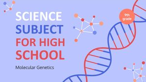 高中科学科目 - 九年级：分子遗传学