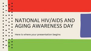 اليوم الوطني للتوعية بفيروس نقص المناعة البشرية/الإيدز والشيخوخة