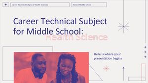 Przedmiot techniczny zawodowy dla gimnazjum - klasa 6: Nauki o zdrowiu