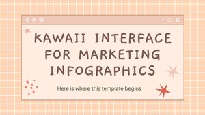 Antarmuka Kawaii untuk Infografis Pemasaran