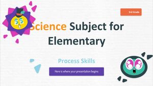 Matière scientifique pour l'élémentaire - 3e année : compétences en matière de processus
