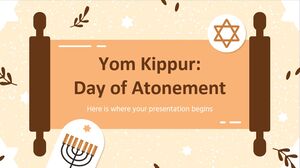Yom Kipur: Día de la Expiación