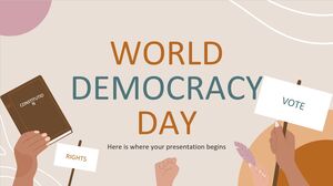 Welttag der Demokratie