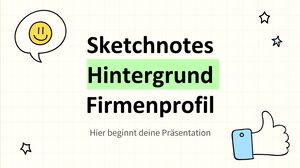 Sketchnotes Background Company Profile