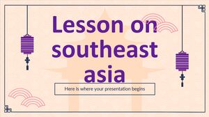 Lesson on Southeast Asia