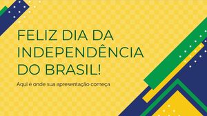Happy Brazilian Independence Day!