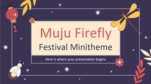 Muju Firefly Festival Minithema