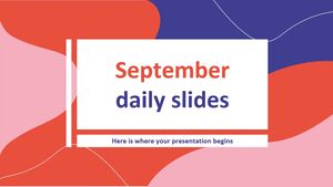 Diapositives quotidiennes de septembre