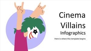 Cinema Villains Infographics
