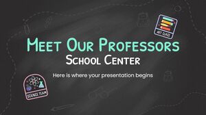 Meet Our Professors - School Center