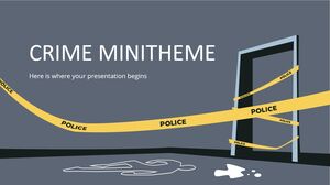 Minithème du crime