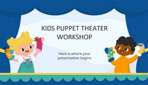 Atelier de théâtre de marionnettes pour enfants