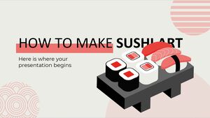 Cara Membuat Seni Sushi